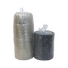 Cake Container & Lid Combo With Dome Lid 9.75X5.25 IN PET Clear Black Round Swirl 100/Case