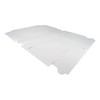Bakery Box Oversize 20.5X14.5X5 IN Clay-Coated Kraft Board White Lock Corner 50/Case