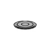 Cheesecake Cake Base 9.88X0.41 IN RPET Black 200/Case