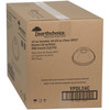 EarthChoice® Lid High Dome 3.9X1.8 IN RPET Clear For 12-24 OZ Cold Cup With Hole 900/Case