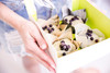 Cupcake Box 3.3X3.3X3.3 IN Corrugated Paperboard Yellow 1 Piece With Window 50 Count/Pack 2 Packs/Case 100 Count/Case