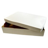 Cake Box 18X14X5 IN Corrugated Paperboard Rectangle 2-Piece 25/Bundle