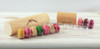 Macaron Box 3 CT 4.2X3X2.25 IN Wood Natural Rectangle Latch 100 Count/Case