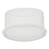 Baby Cake Container & Lid Combo With High Dome Lid 7.75X4 IN PET Clear Fluted 100/Case