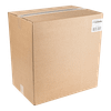 1/2 Sheet Cake Box 19X14X4 IN SBS Paperboard White With Window 50/Case