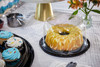 Lid High Dome 7.75X3.1 IN 1 Compartment PET Clear Round For Cake Bakery Container Smooth Unhinged 200/Case
