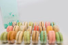 Macaron Container Insert 2 CT 2.5X2.6X1 IN Plastic Clear Clip 50 Count/Pack 5 Packs/Case 250 Count/Case