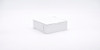 Easy Lock Cake Box 7X7X2.5 IN SUS Paperboard CRB White Square Lock Corner 1-Piece 250/Bundle