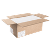 Donut Box 11.5X8X2 IN SBS Paperboard White Waterfall With Window 150/Case