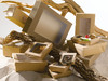 Kray Bakery Box 12 OZ 3.9X3.9X1.6 IN Corrugated Paperboard Kraft With Window 25 Count/Pack 10 Packs/Case 250 Count/Case