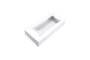 Bakery Box 12.5X5.5X2.25 IN Paperboard White Auto-Lock Bottom With Window 200/Case