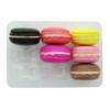 Macaron Container Insert 9 CT 6.3X4.3X0.8 IN Plastic Clear Rectangle Clip 25 Count/Pack 6 Packs/Case 150 Count/Case