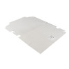 Babka Cake Loaf Box 8X4X4 IN Clay-Coated Kraft Board White Kraft Rectangle Lock Corner Tuck Top 250/Bundle