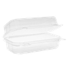 Loaf Container & Lid Combo With Hinged Dome Lid 9X6X3 IN PET Clear 220/Case