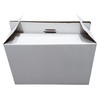 Heritage Bakery Box 21.5X13X13.5 IN White Die Cut 1/Each