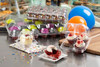 Cupcake Hinged Container With Dome Lid 4 CT 7X6.5X3.75 IN PET Clear 225/Case