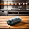 Bakery Hinged Container 5X9 IN Black 250/Case