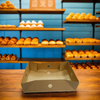 #2 Donut Tray 13.5X9.875X3.5 IN Kraft With Holes 200/Case