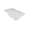 Bakery Box 12X12X6 IN Clay-Coated Kraft Board White Kraft Square Lock Corner Tuck Top 50/Case