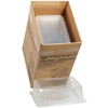 Showcake Cake Container & Lid Combo With Dome Lid 1/4 Size 15X11X4.5 IN OPS Clear Rectangle Bar Lock 50/Case