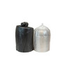 Cake Container & Lid Combo 10X3.5 IN PET Black Round Shallow 120/Case