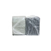Cake Container & Lid Combo With Dome Lid 1/4 Size 15X11X5 IN PET Black Clear Fluted 65/Case