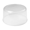 Lid High Dome 9.75X5 IN 1 Compartment PET Clear Round For Cake Bakery Container Smooth Unhinged 100/Case