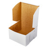 Victoria Bay Cake Box 8X8X5 IN Paperboard White 100/Bundle
