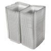 Essentials SureLock Bakery Hinged Container With Dome Lid 9.375X6.75X2.1875 IN RPET Clear Rectangle 300/Case