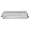 Essentials SureLock Bakery Hinged Container With Dome Lid 9.375X6.75X2.1875 IN RPET Clear Rectangle 300/Case