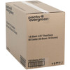 RoseDome 1/8 Sheet Cake Container & Lid Combo With Dome Lid 11X9X4.25 IN PET Clear Black Rectangle Long Tab 50/Case