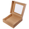 Victoria Bay Cake Box 10X10X2.5 IN Kraft With Window 200/Case