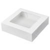 Victoria Bay Cake Box 9X9X2.5 IN White With Window 200/Case