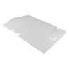 Bakery Box 6X6X4 IN Clay-Coated Kraft Board White Kraft Square Lock Corner Tuck Top 250/Bundle