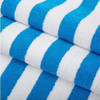 HOSPECO® California Cabana 30X70 IN Blue White Striped Cotton 420 GSM 24/Case