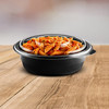 Incredi-Bowls® Soup Dessert Cereal Bowl 28 OZ PP Black Round Microwave Safe 504 Count/Pack 1 Packs/Case