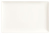 Slate Coupe Plate 12.25X8 IN Porcelain Rectangle 12/Case