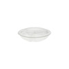 Bowl & Lid Combo 40 OZ 3 Compartment PET Clear Swirl Design 100/Case