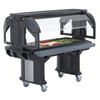 Versa Serving Counter Black Food Bar 1/Each
