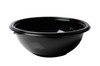 Super Bowl Salad Bowl 32 OZ PET Black Round 100/Case