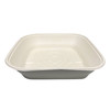 Bowl 160 OZ Pulp Fiber Kraft Square Unlaminated 25/Case