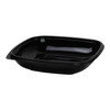 Catering Bowl 24 OZ PET Black Square 300/Case
