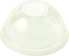 Lid Dome 3.6X3.6X1.7 IN PLA Clear Round For 8 OZ Bowl 1000/Case
