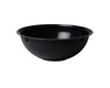 Bowl 128 OZ Black Ribbed 24/Case