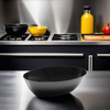WNA CaterLine® Luau Bowl 64 OZ PS Black Oval 50/Case
