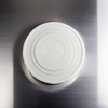 Lid 4X4X0.25 IN PLA White Round For Soup Bowl 1000/Case