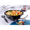 Bowl 320 OZ PET Black Round 25/Case