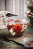 EarthChoice® Bowl & Lid Combo 48.0 OZ RPET Clear Swirl 150/Case