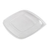 Lid 9X9X0.31 IN PET Clear Square For 32-48-64 OZ Bowl 150/Case