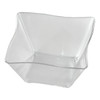 Bowl 5 OZ Plastic Clear Square 120/Case